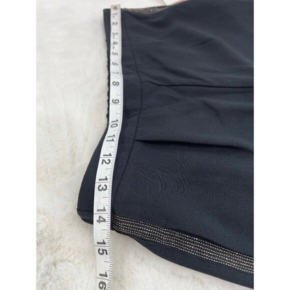 NWT Habitual Size M Pull on Trousers Ankle Pants Embellished Black MSRP $168 - Picture 4 of 13